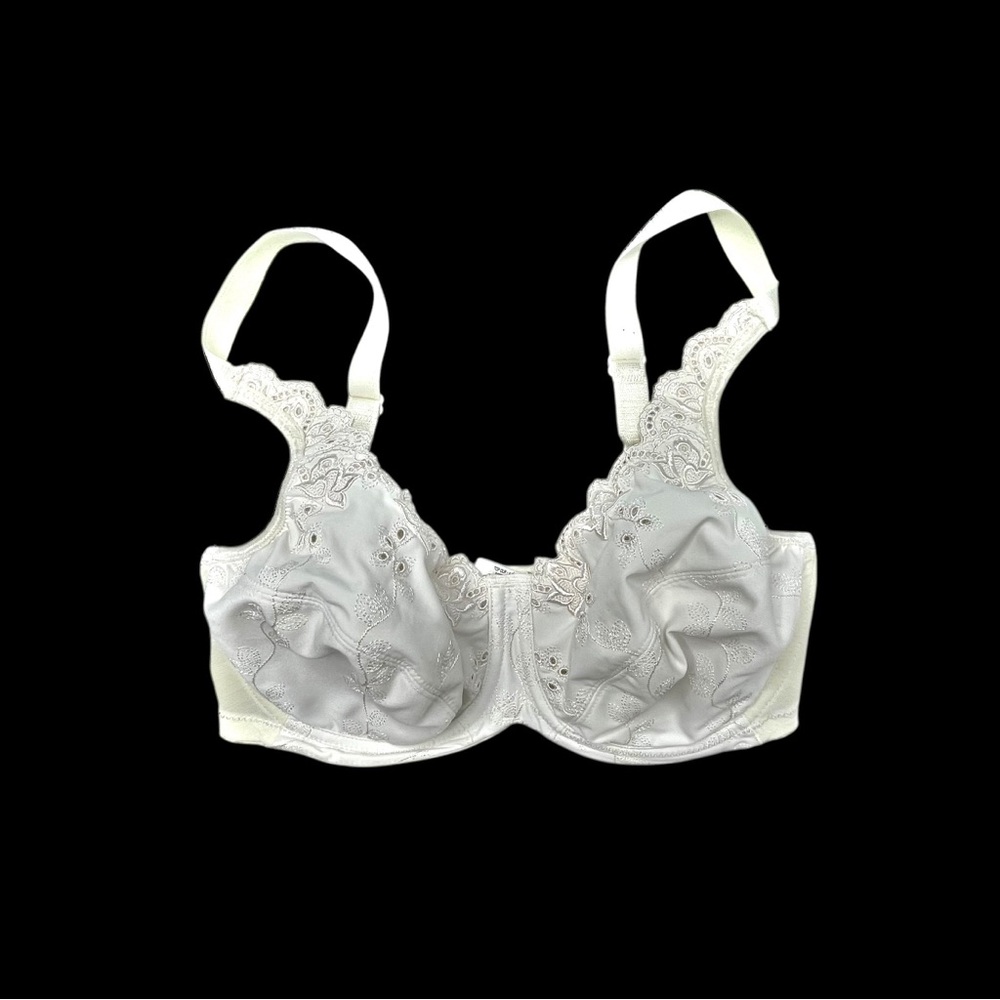 Lunaire 32DD Bra in Lace cream